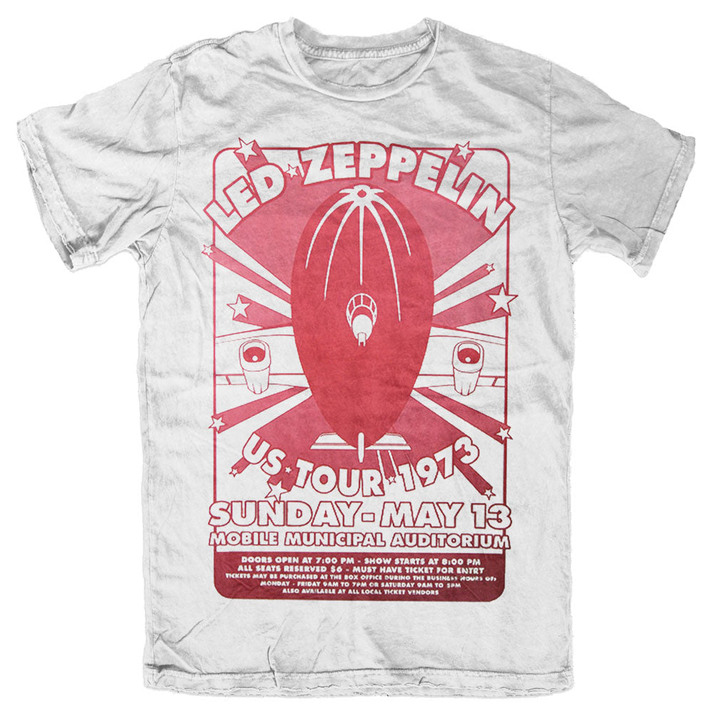 Image of Led Zeppelin T-shirt -  Mobile Municipal Rock Off